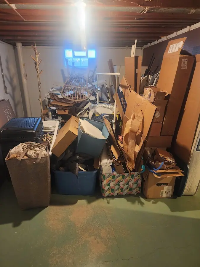 Roll-off dumpster container at job site for Construction Dumpster Rental in Sunrise